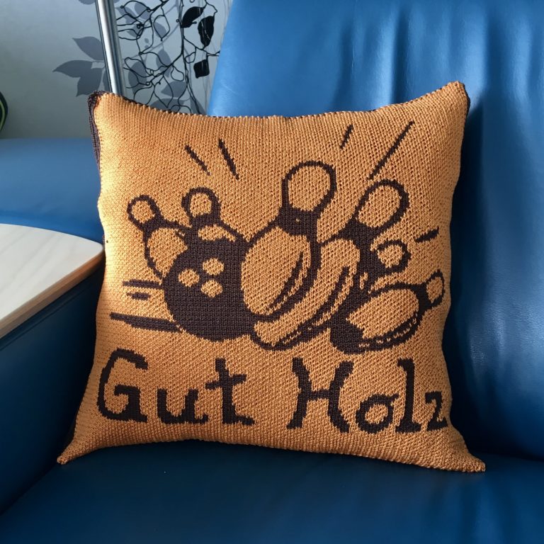Kegelkissen gut Holz